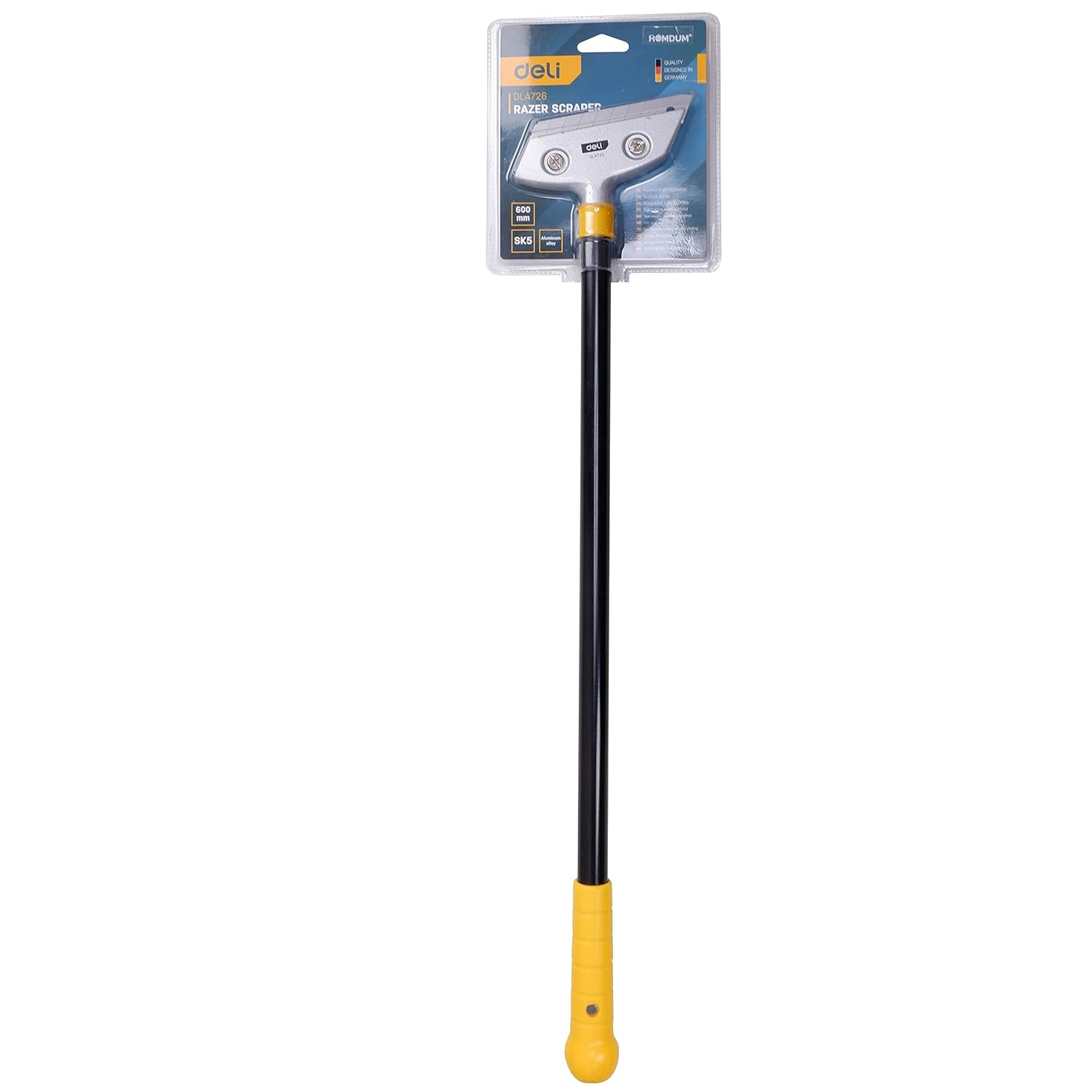SkyShopy Razor Scrapper 24 inch with Aluminum alloy body ABS Plastic Handle tool to remove silicone & paint stains Floor Tile Grout SkyShopy Razor Scrapper 24 inch with Aluminum alloy body ABS Plastic Handle tool to remove silicone & paint stains Floor Tile Grout